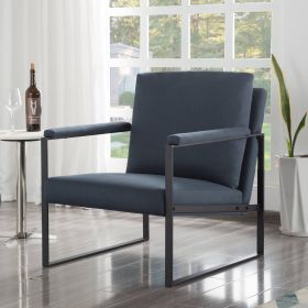 Metal Frame Accent Armchair (c0rlor: BLU) Metal Frame Accent Armchair (c0rlor: BLU)